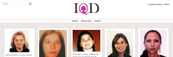 In Quanto Donna Questo sito ha lo scopo di riunire ed osservare il fenomeno del femminicidio in Italia per come questo viene raccontato dagli organi di informazione.