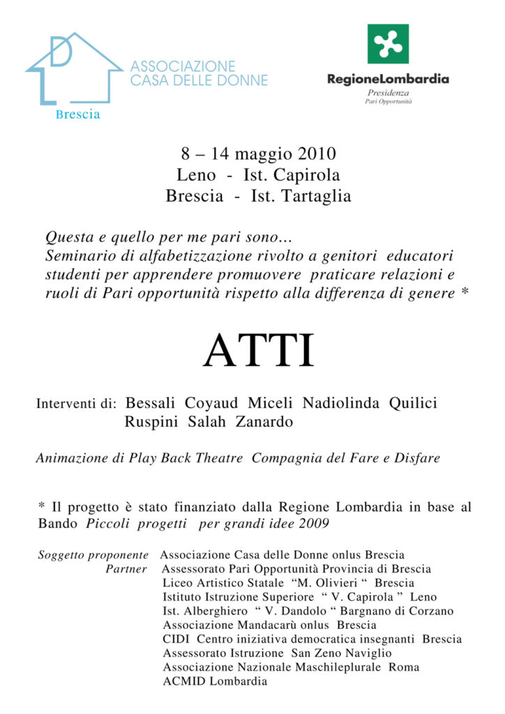Questa e quello per me pari sono…