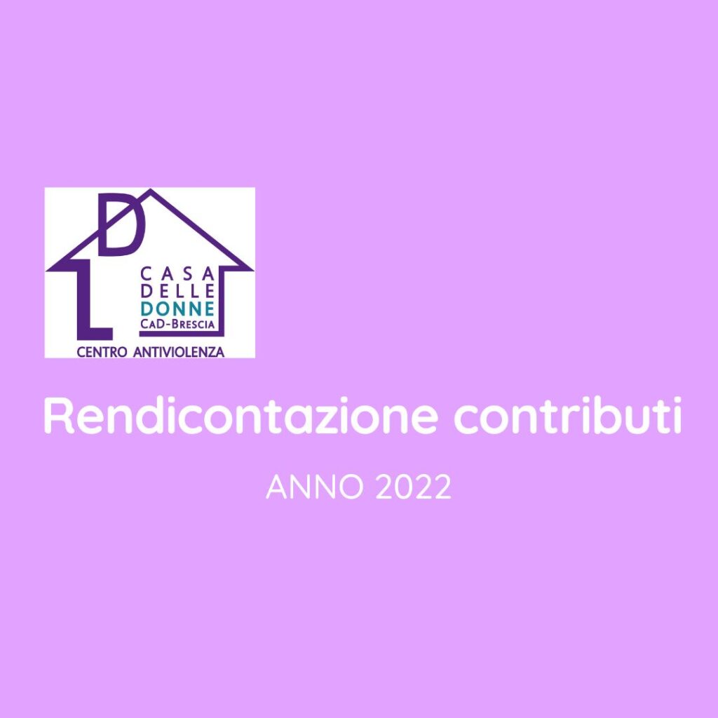 Rendicontazione 2022